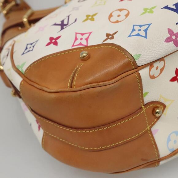 LOUIS VUITTON Monogram Multicolor Greta Hand Bag White M40195 - Picture 16 of 16